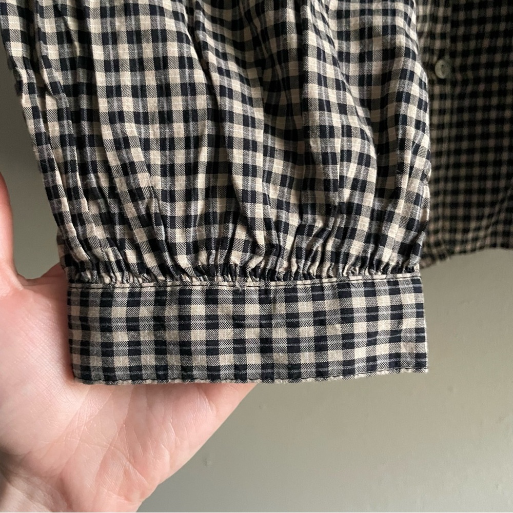 Women’s Old Navy Plaid Ruffle Shirt - Picture 6 of 13